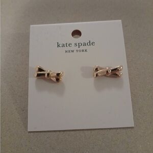 Kate Spade Gold-Tone Bow Stud Earrings
